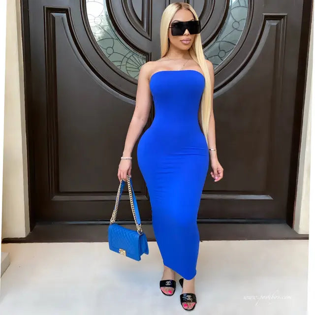 Chest Long Dress