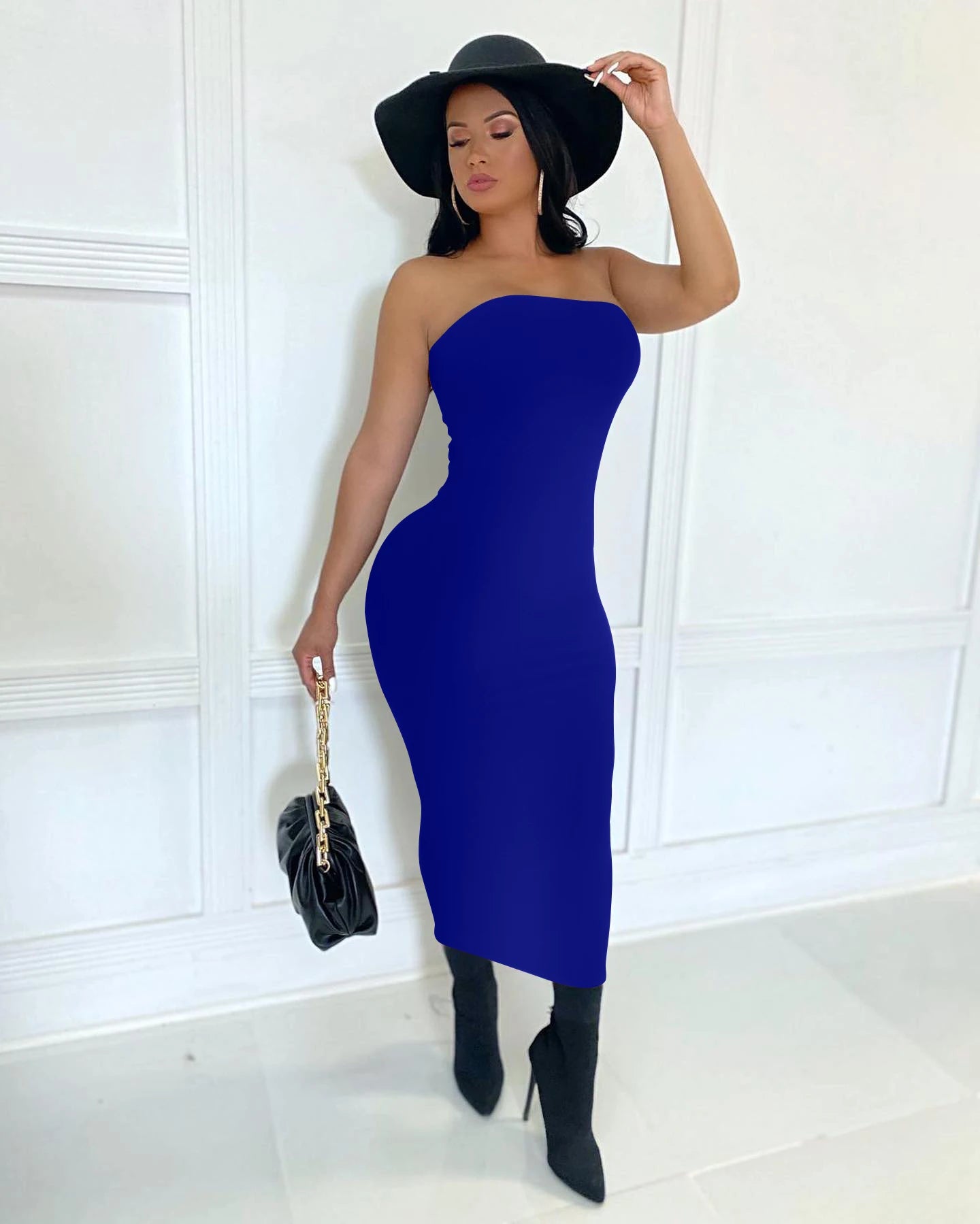 Chest Long Dress